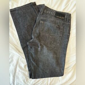 Men's Buffalo Gray Black Jeans 32x32